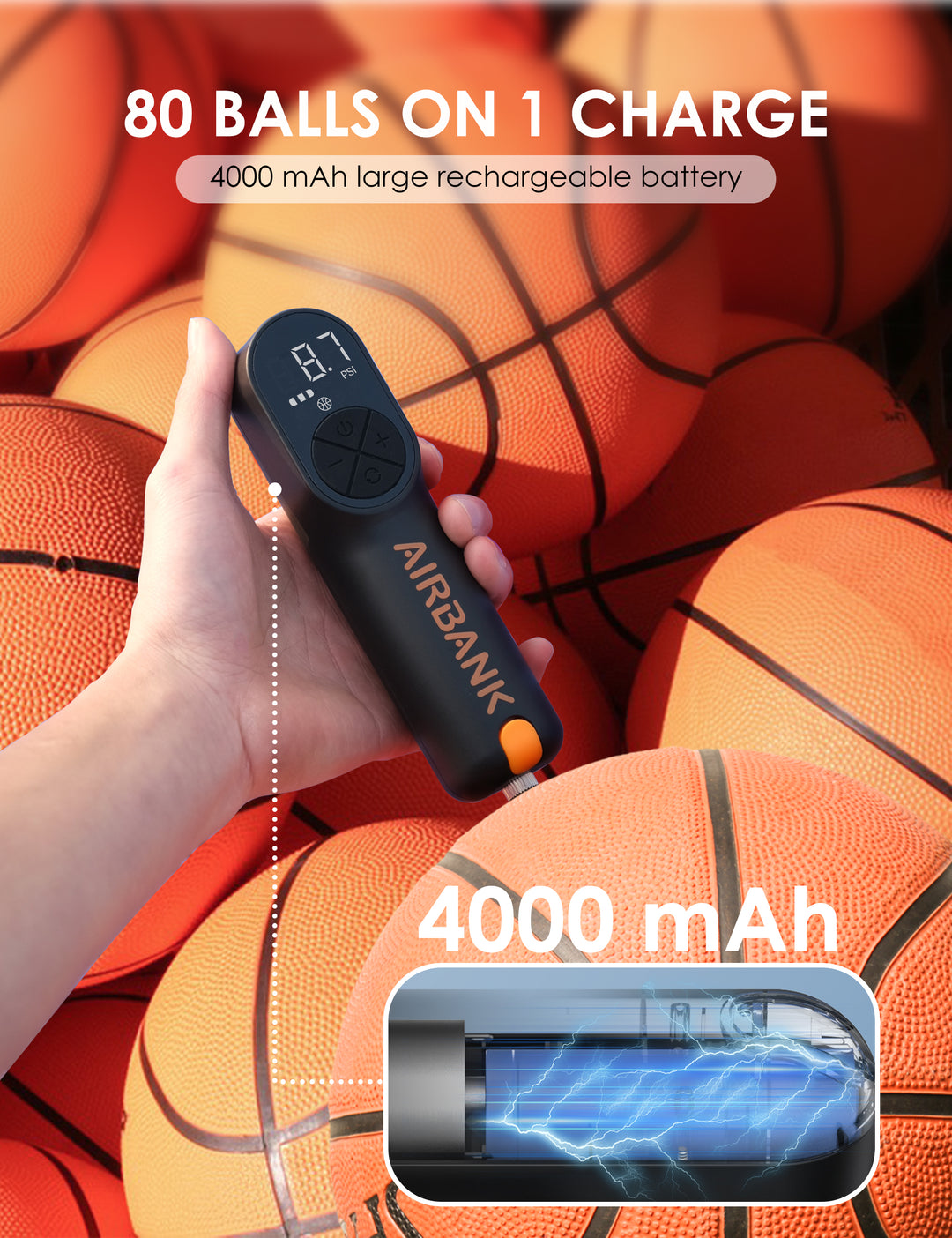 AIRBANK MAKO Electric Ball Pump