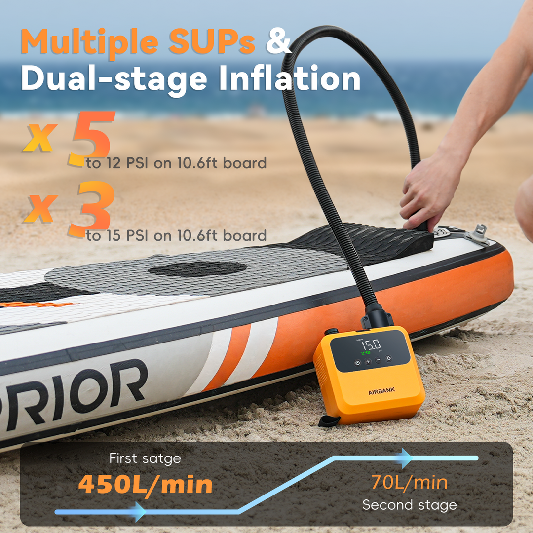 AIRBANK PULSE Pro Rechargeable Pump