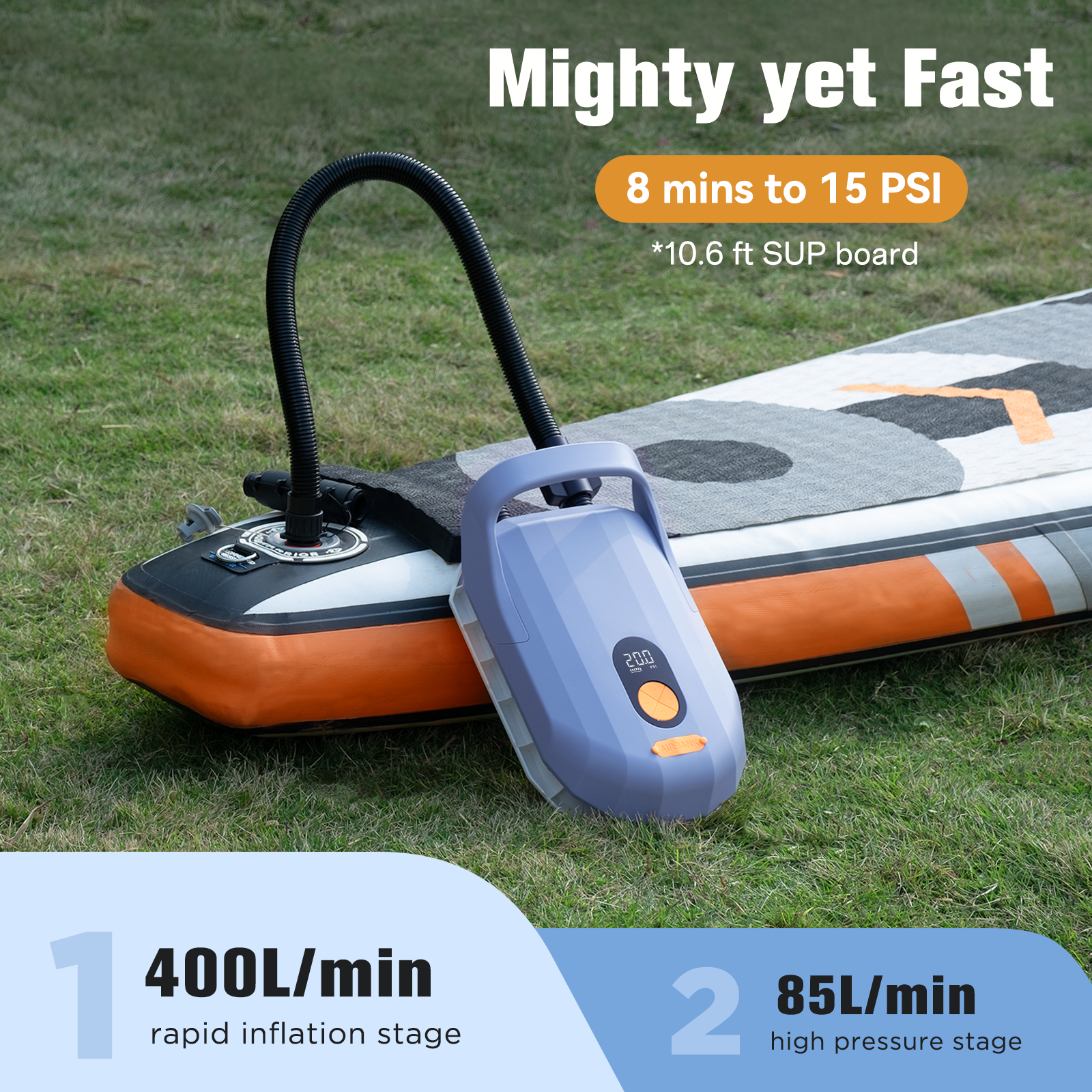 AIRBANK Whale Shark Pro Rechargeable Pump