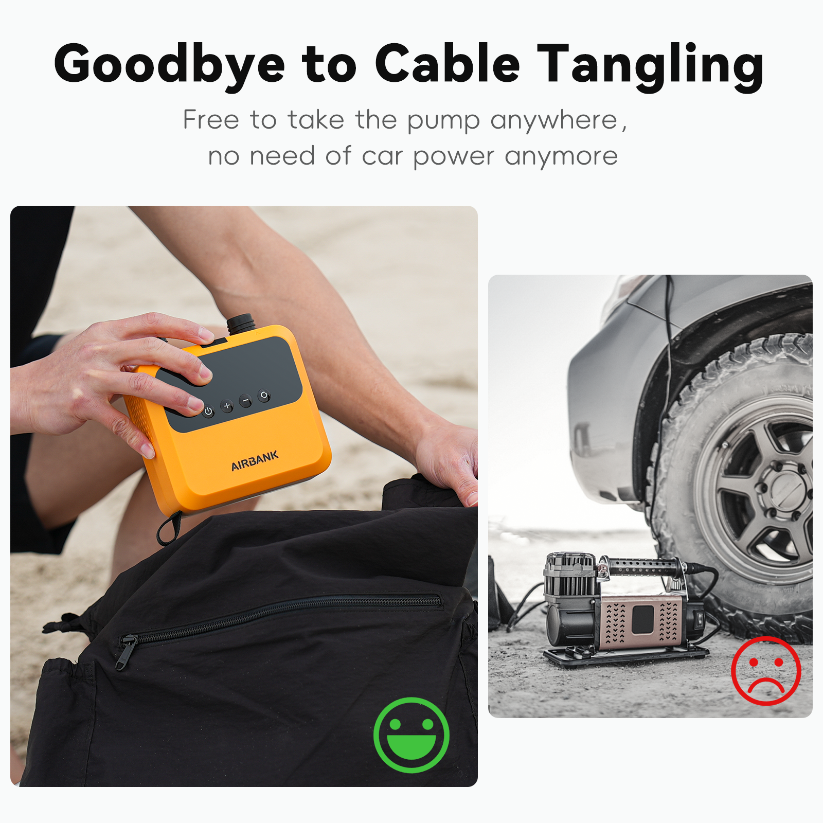 AIRBANK PULSE Pro Rechargeable Pump