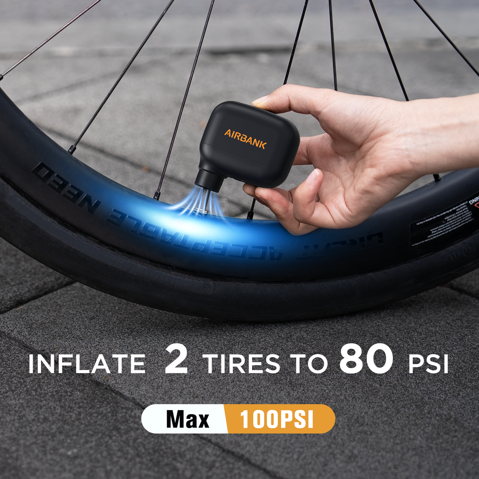 AIRBANK POCKET SE Mini Bike Pump
