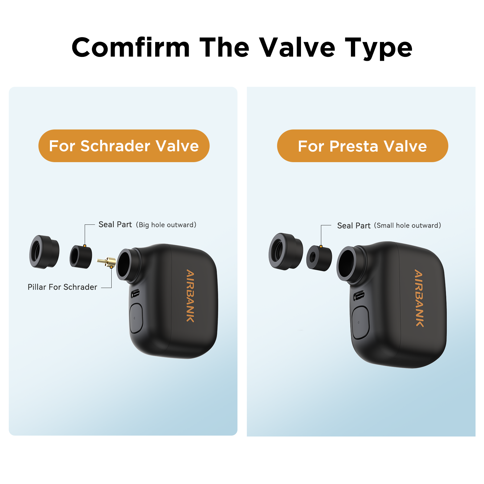 AIRBANK POCKET SE Mini Bike Pump