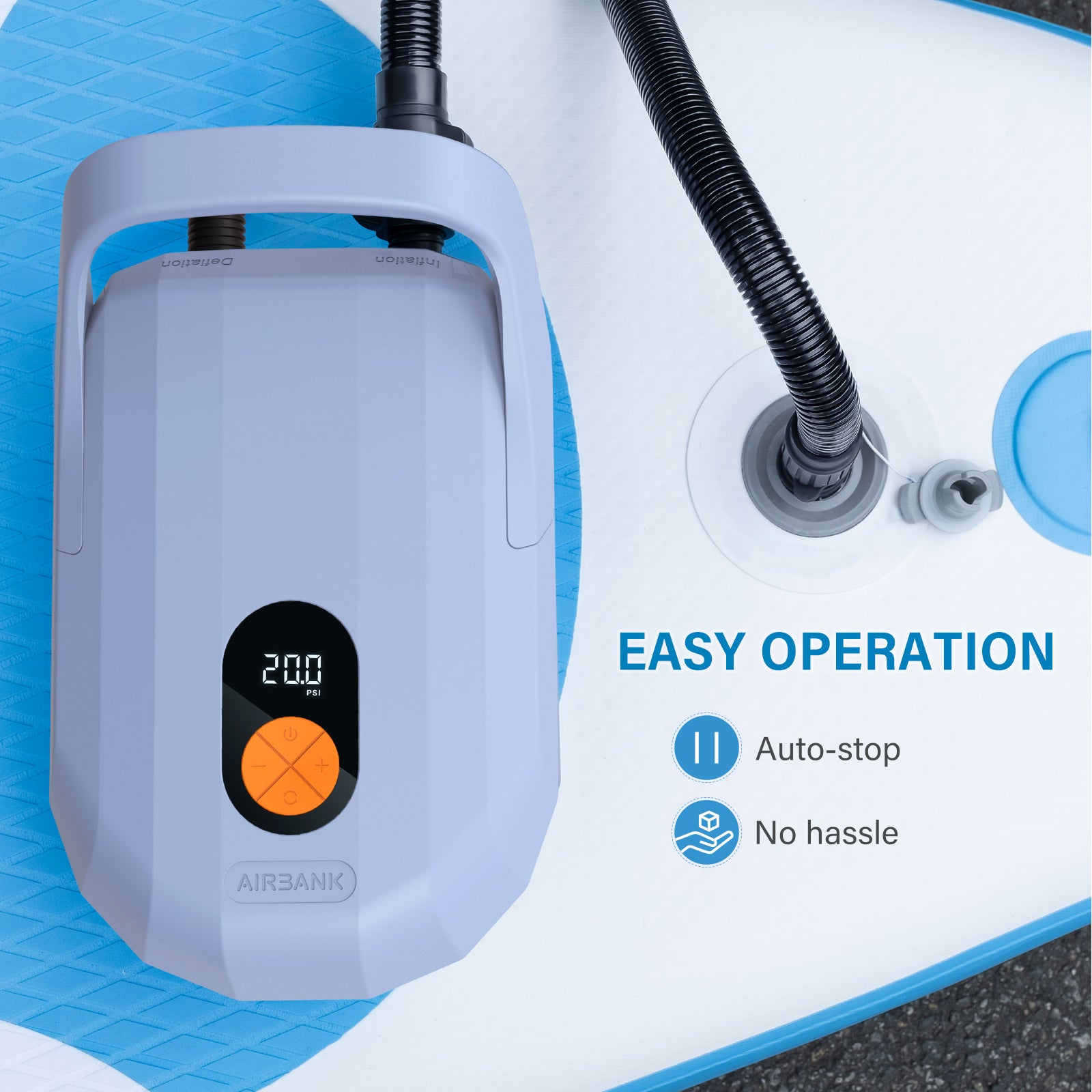 AIRBANK Whale Shark Pro Rechargeable Pump