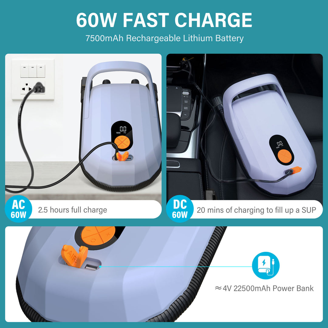 Airbank Whale Shark Pro Rechargeable Pump