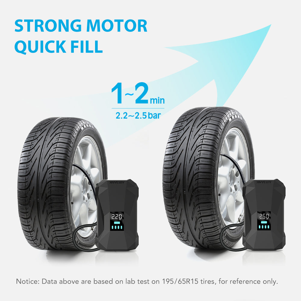 AIRBANK K2 Digital Car Tire Inflator