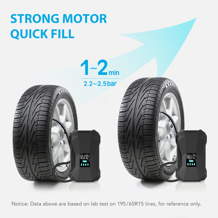 AIRBANK K2 Digital Car Tire Inflator